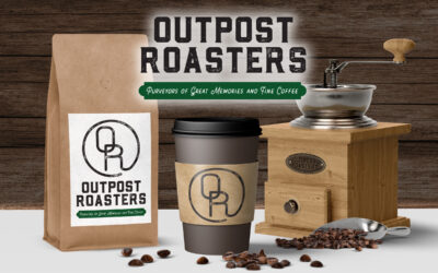 Outpost Roasters Mockup
